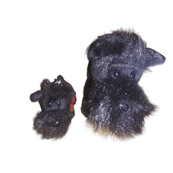 Avon Y2k Scottie MacDougal Stuffed Dog Millennium Full O Beans Plush Key Ring Lo - Picture 5 of 12